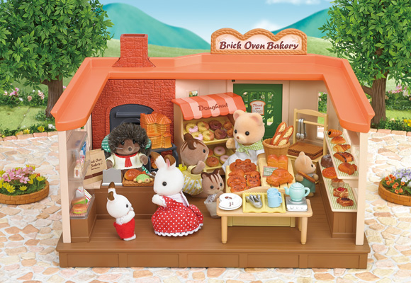 sylvanian families brick oven bakery