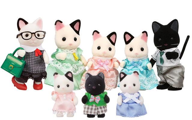 シルバニアファミリーのなかまの名前をごしょうかいします