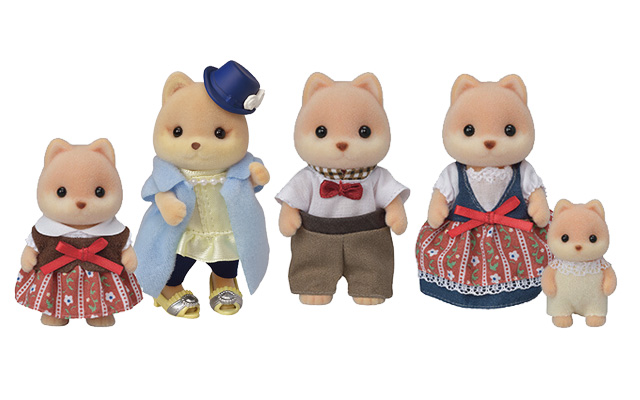 シルバニアファミリーのなかまの名前をごしょうかいします