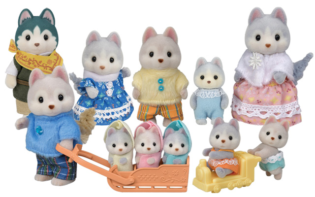 シルバニアファミリーのなかまの名前をごしょうかいします