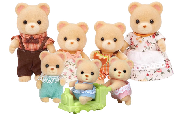 シルバニアファミリーのなかまの名前をごしょうかいします