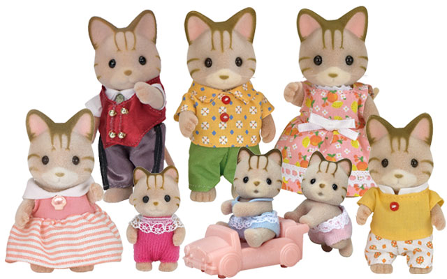 シルバニアファミリーのなかまの名前をごしょうかいします