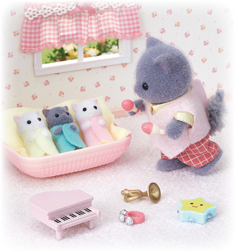 みつごちゃんのお気に入り シルバニアファミリー おはなし