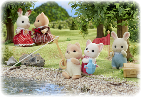 たからものをさがせ シルバニアファミリー おはなし