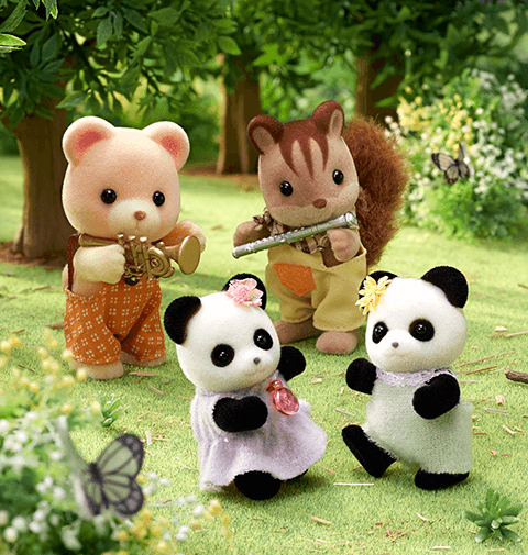 パンダさんとあそぼう シルバニアファミリー おはなし